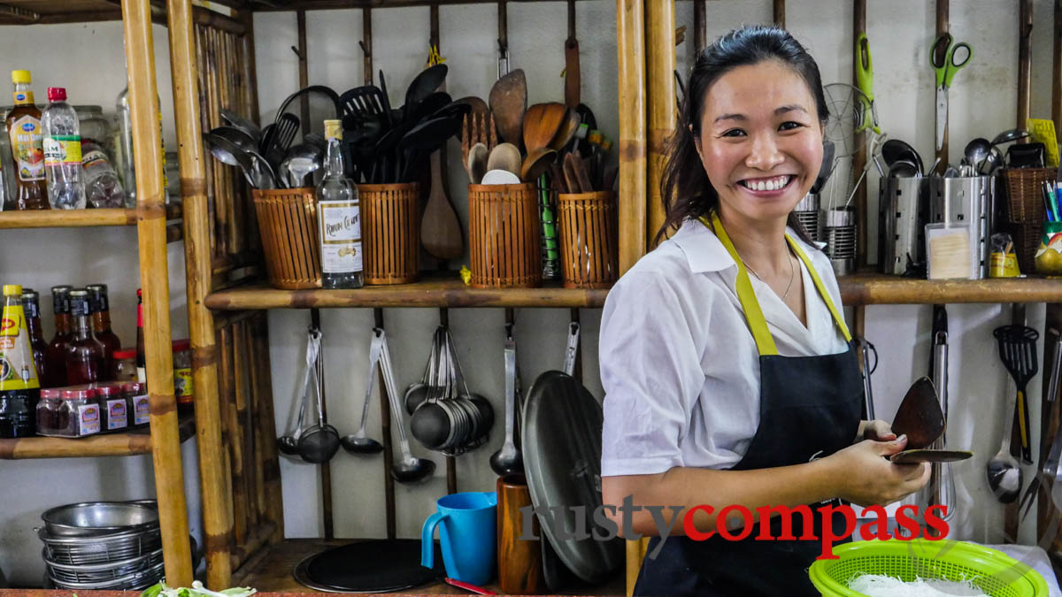 Van from Green Bamboo Cooking School, Hoi An